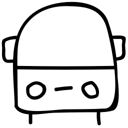 Hand Drawn Flying Saucer Icon